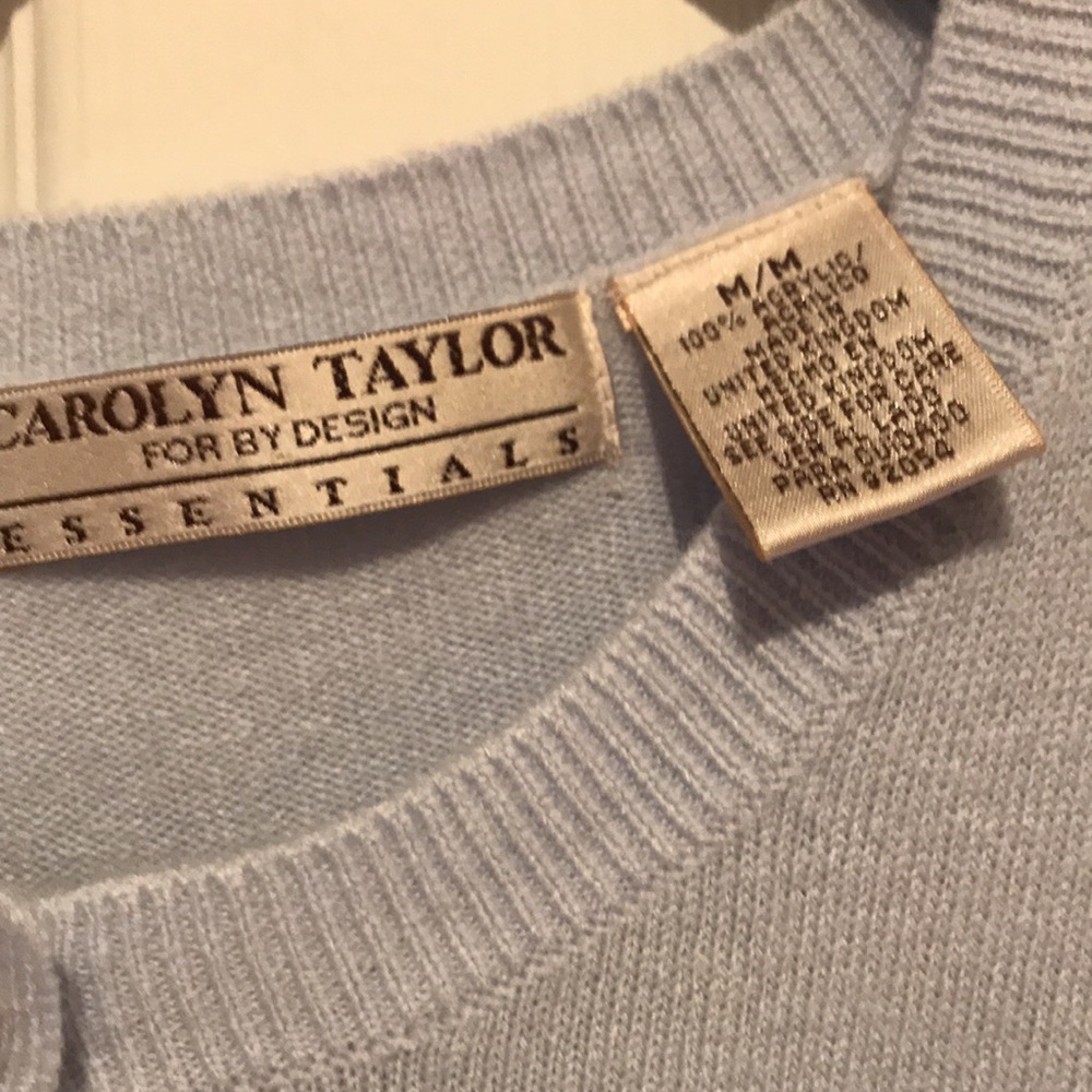 Carolyn Taylor for By Design sweater medium ladies - Picture 3 of 5
